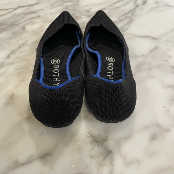 Rothy’s The Point Black flats - Picture 2 of 3